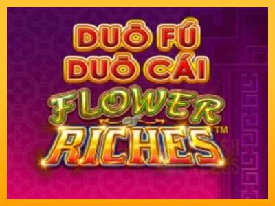 Duo Fu Duo Cai Flower Riches macchina da gioco per soldi