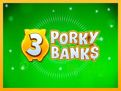 3 Porky Banks macchina da gioco per soldi