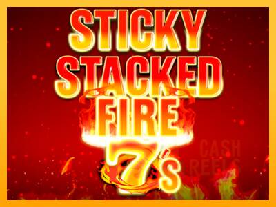 Sticky Stacked Fire 7s macchina da gioco per soldi