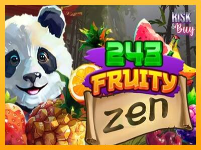 243 Fruity Zen macchina da gioco per soldi