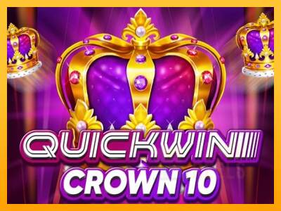 Quick Win Crown 10 macchina da gioco per soldi