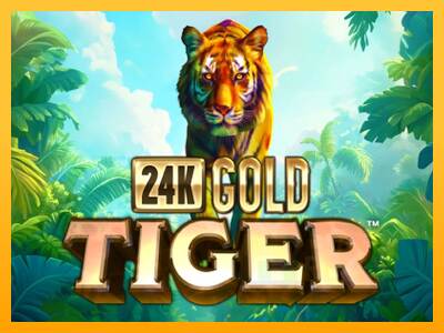 24K Gold Tiger macchina da gioco per soldi