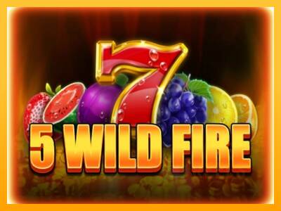 5 Wild Fire macchina da gioco per soldi