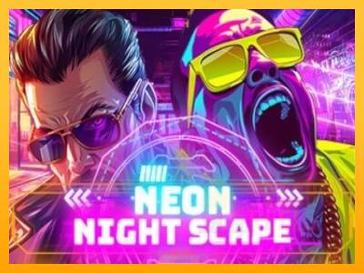 Neon Night Scape macchina da gioco per soldi