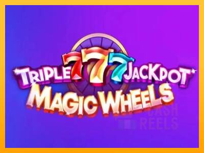 Triple 777 Jackpot Magic Wheels macchina da gioco per soldi