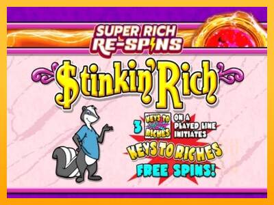 Stinkin Rich Super Rich Re-Spins macchina da gioco per soldi