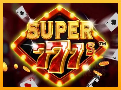 Super 777s macchina da gioco per soldi