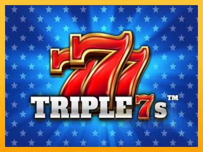 Triple 7s macchina da gioco per soldi