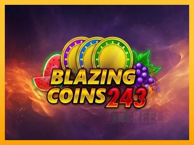 Blazing Coins 243 macchina da gioco per soldi