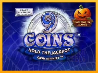 9 Coins Grand Platinum Edition Halloween Jackpot macchina da gioco per soldi