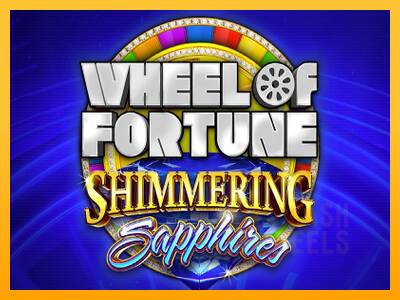 Wheel of Fortune Shimmering Sapphires macchina da gioco per soldi