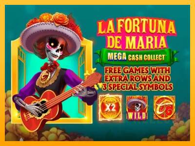 La Fortuna de Maria: Mega Cash Collect macchina da gioco per soldi