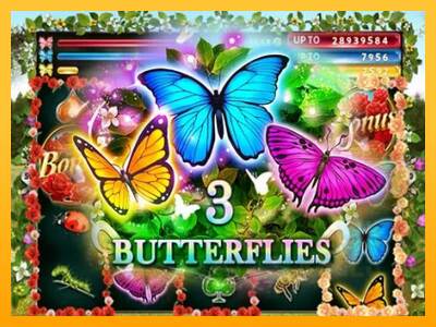 3 Butterflies macchina da gioco per soldi