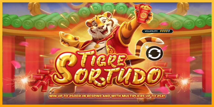 Tigre Sortudo macchina da gioco per soldi, immagine 1