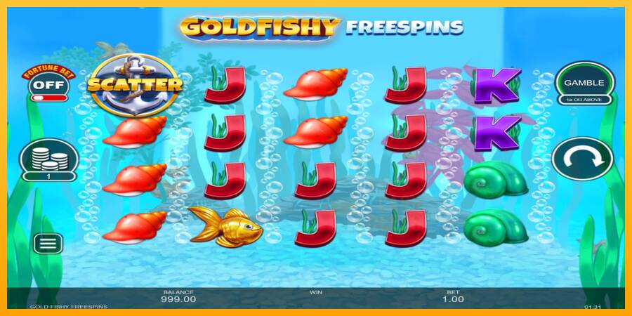 Gold Fishy Free Spins macchina da gioco per soldi, immagine 2