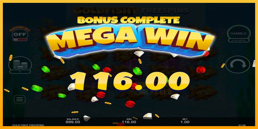 Gold Fishy Free Spins macchina da gioco per soldi, immagine 3