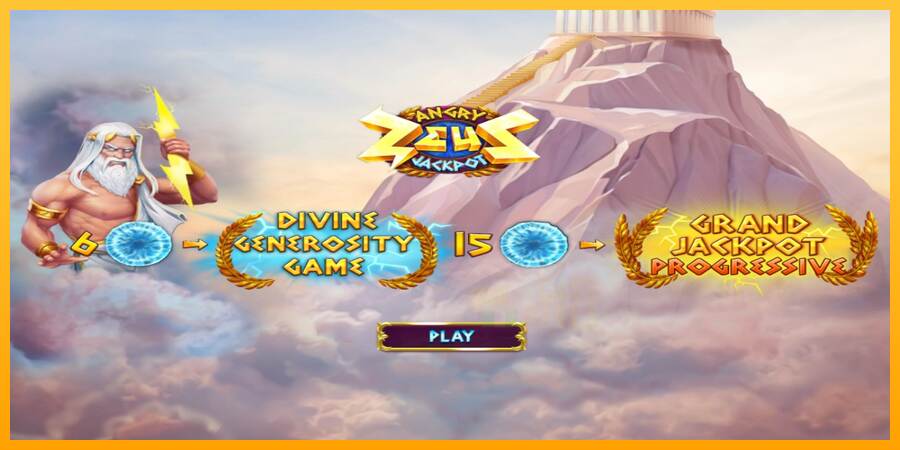 Angry Zeus Jackpot macchina da gioco per soldi, immagine 1