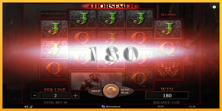 4 Horsemen macchina da gioco per soldi, immagine 3