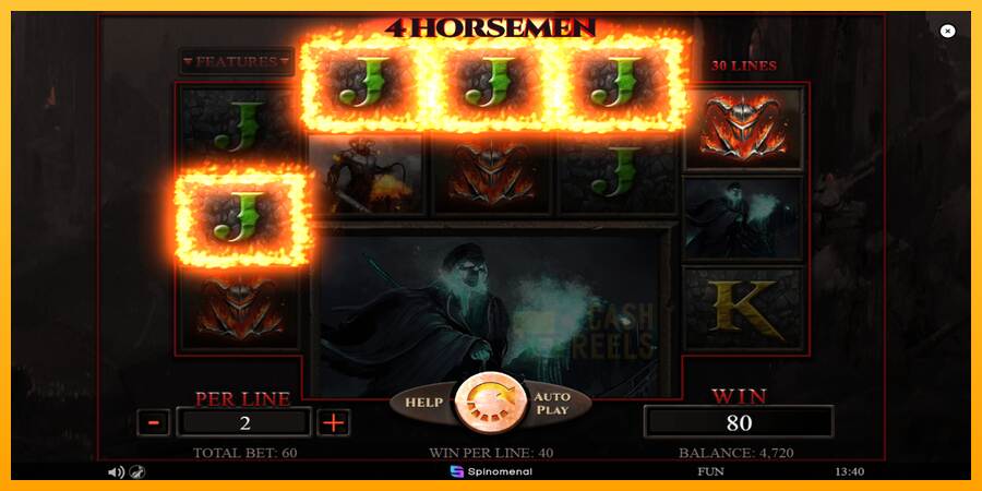 4 Horsemen macchina da gioco per soldi, immagine 4