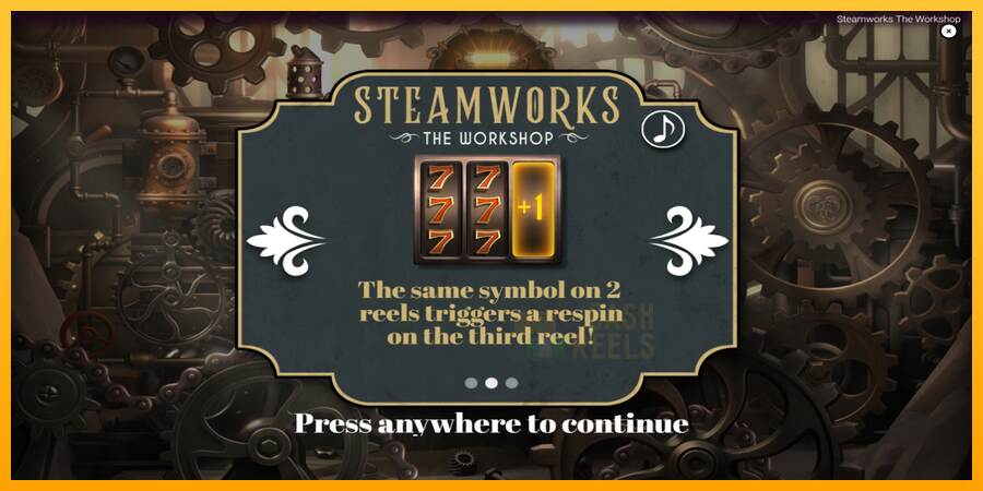 Steamworks - The Workshop macchina da gioco per soldi, immagine 1