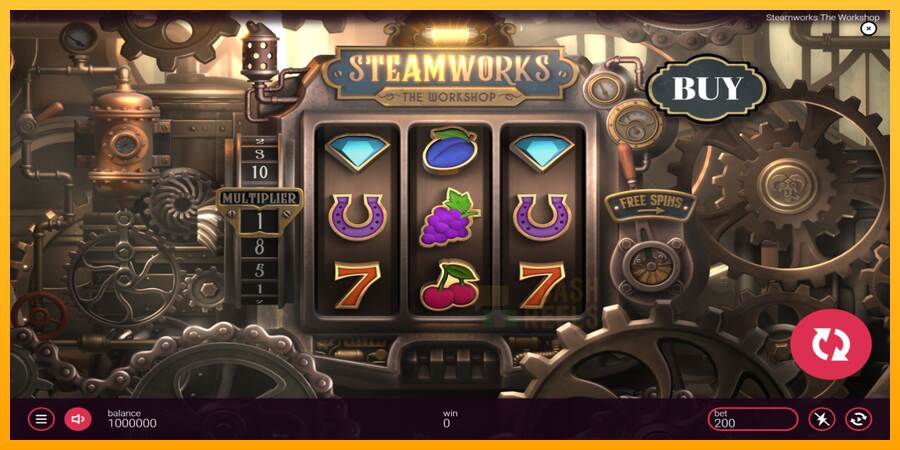 Steamworks - The Workshop macchina da gioco per soldi, immagine 2