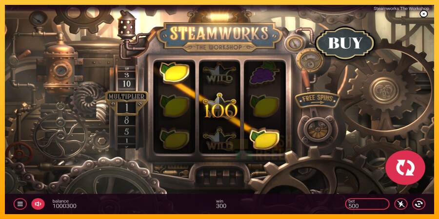 Steamworks - The Workshop macchina da gioco per soldi, immagine 4