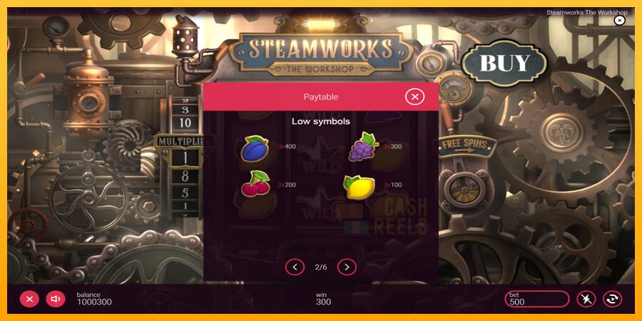 Steamworks - The Workshop macchina da gioco per soldi, immagine 6