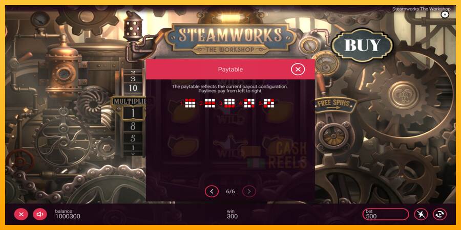 Steamworks - The Workshop macchina da gioco per soldi, immagine 7