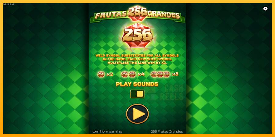 256 Frutas Grandes macchina da gioco per soldi, immagine 1