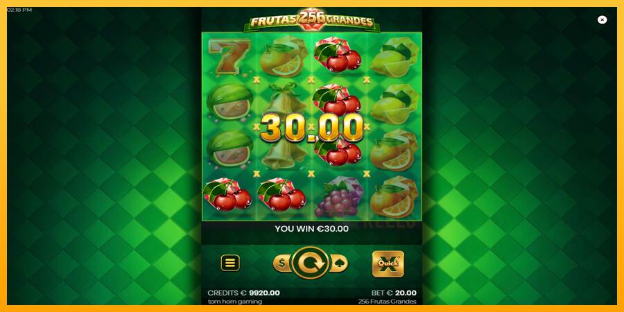 256 Frutas Grandes macchina da gioco per soldi, immagine 3