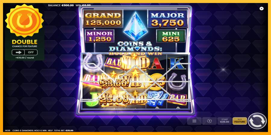 Coins & Diamonds: Hold and Win macchina da gioco per soldi, immagine 3