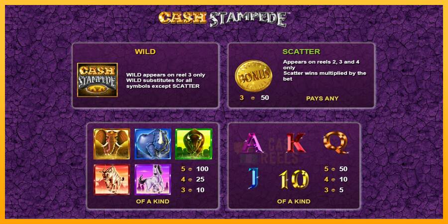 Cash Stampede macchina da gioco per soldi, immagine 2