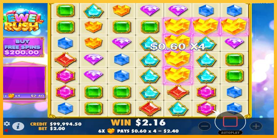 Jewel Rush macchina da gioco per soldi, immagine 2