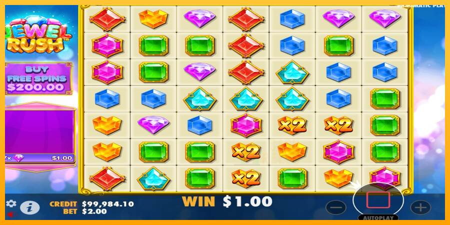 Jewel Rush macchina da gioco per soldi, immagine 3