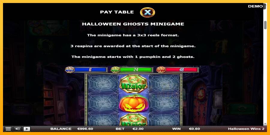 Halloween Wins 2 macchina da gioco per soldi, immagine 6