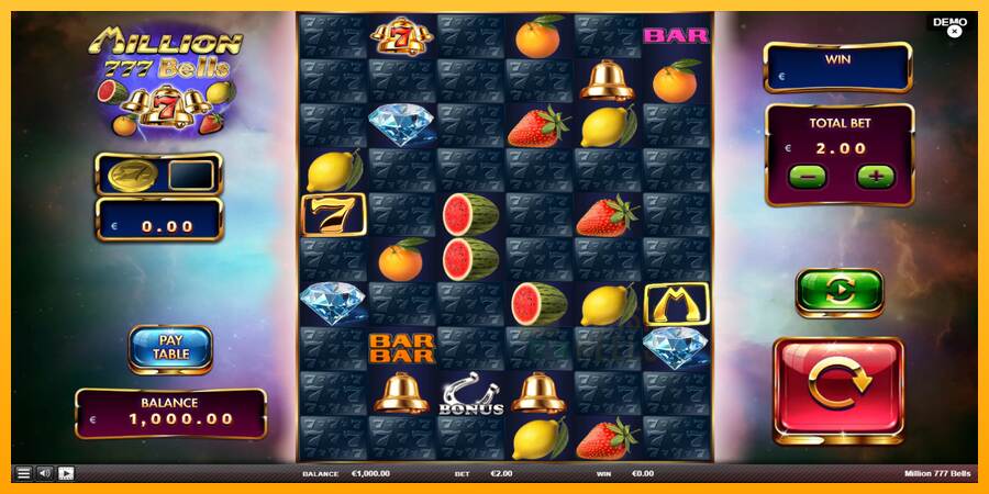 Million 777 Bells macchina da gioco per soldi, immagine 2