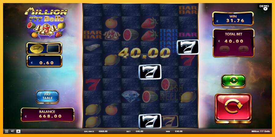 Million 777 Bells macchina da gioco per soldi, immagine 4