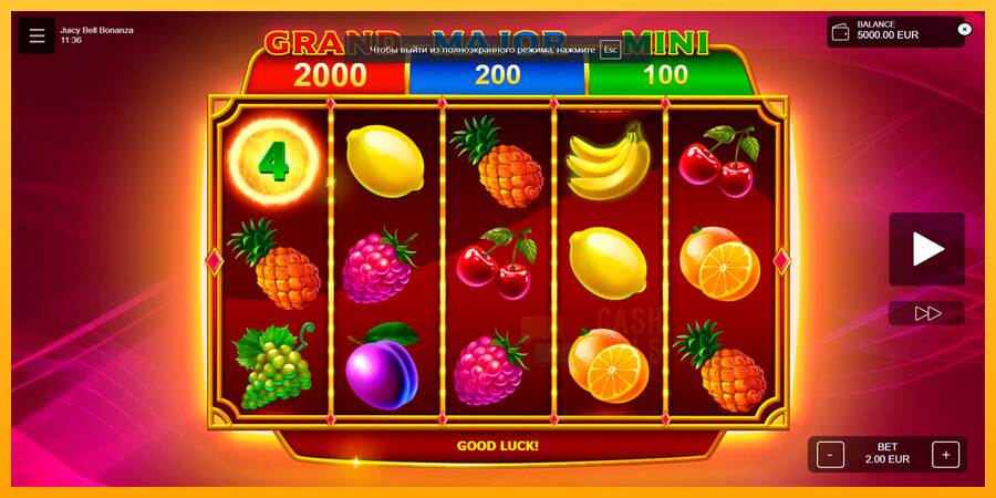 Juicy Bell Bonanza macchina da gioco per soldi, immagine 1