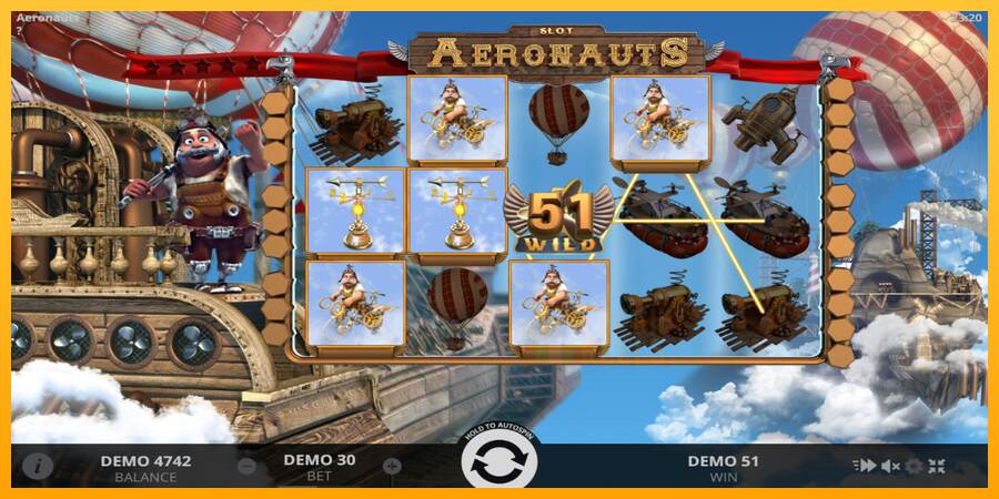 Aeronauts macchina da gioco per soldi, immagine 3