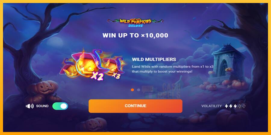 Wild Pumpkins Deluxe macchina da gioco per soldi, immagine 1