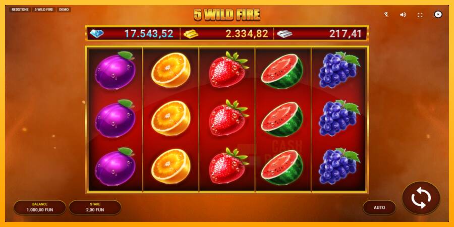 5 Wild Fire macchina da gioco per soldi, immagine 2