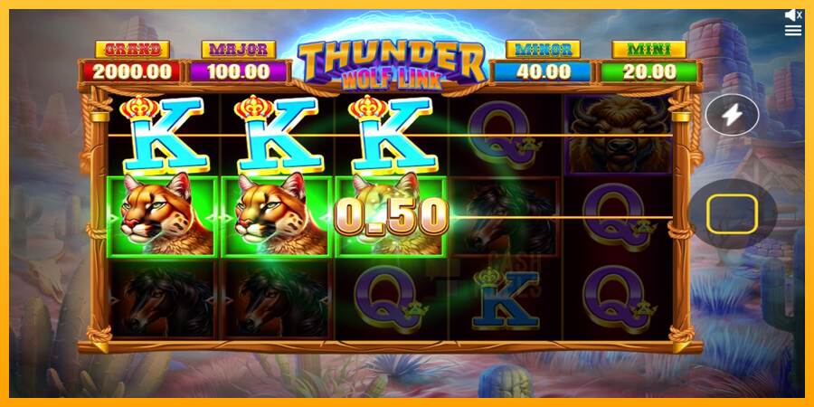 Thunder Wolf Link macchina da gioco per soldi, immagine 2