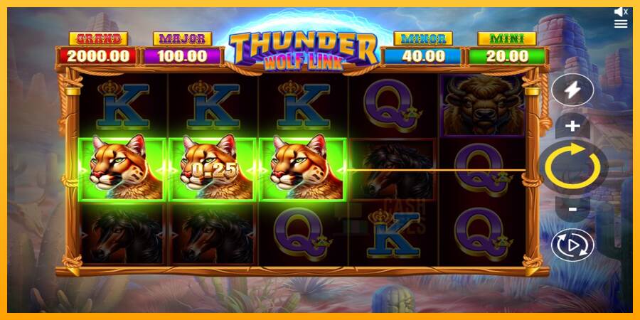 Thunder Wolf Link macchina da gioco per soldi, immagine 3