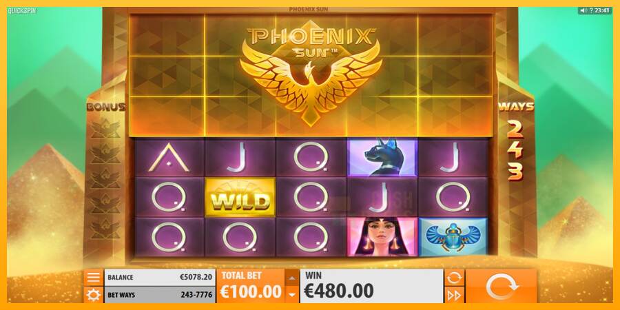 Phoenix Sun macchina da gioco per soldi, immagine 1