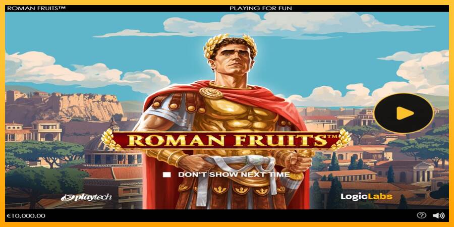 Roman Fruits macchina da gioco per soldi, immagine 1