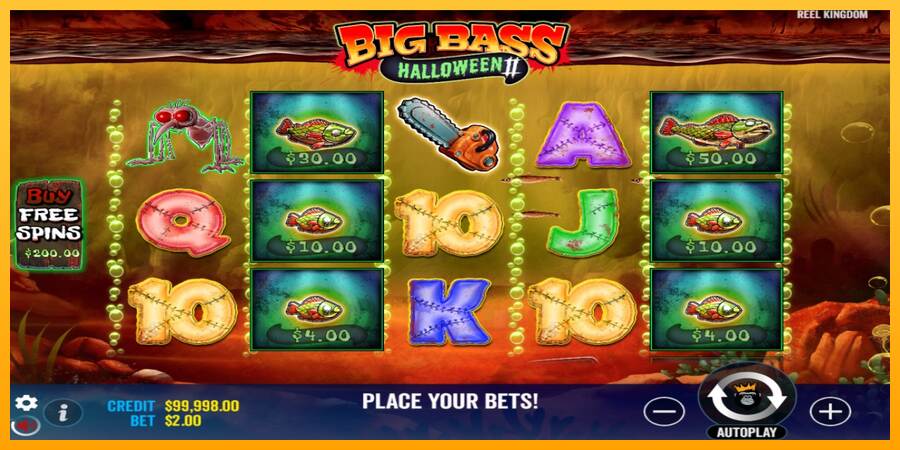 Big Bass Halloween II macchina da gioco per soldi, immagine 2