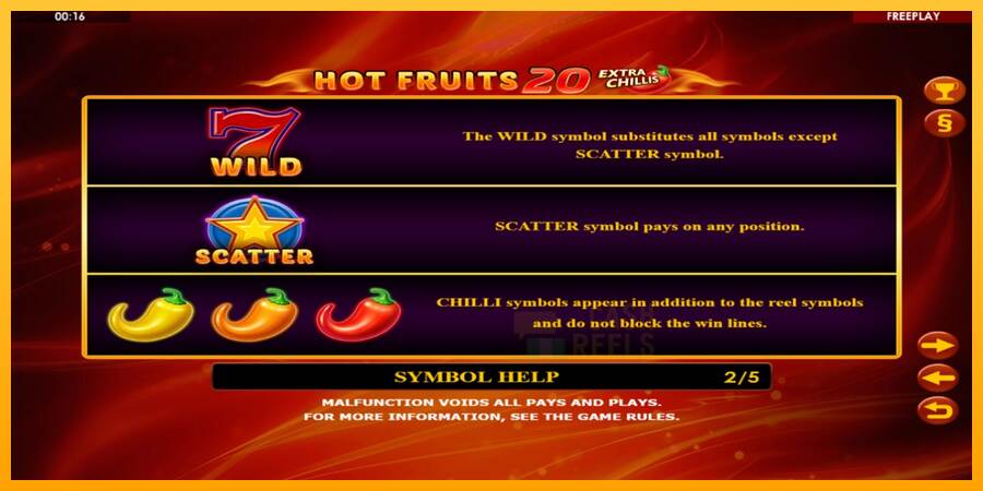 Hot Fruits 20 Extra Chillis macchina da gioco per soldi, immagine 5