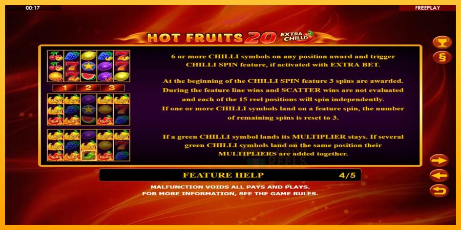 Hot Fruits 20 Extra Chillis macchina da gioco per soldi, immagine 6