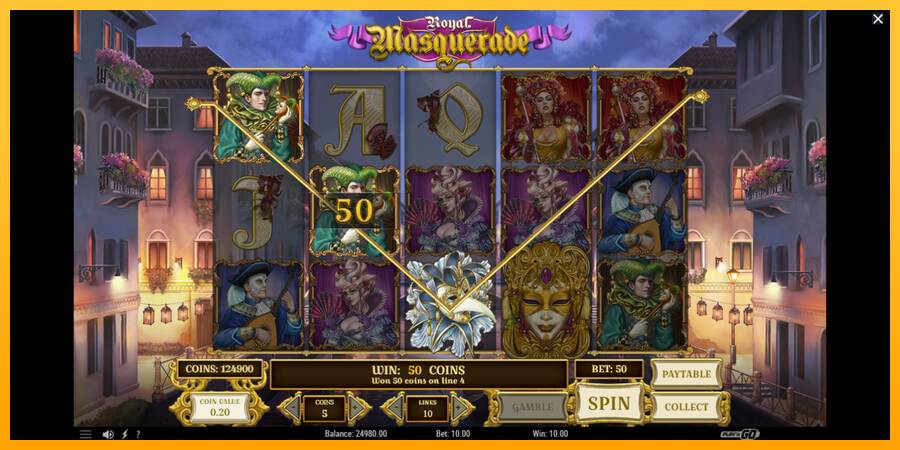 Royal Masquerade macchina da gioco per soldi, immagine 3