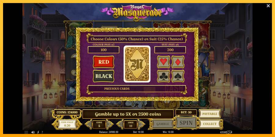 Royal Masquerade macchina da gioco per soldi, immagine 4